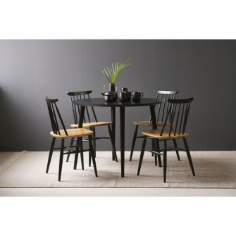 Cloyd pietų stalas (juodas) Cloyd pietų stalas (juodas)